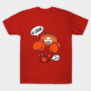 Cute chibi cartoon crab T-Shirt